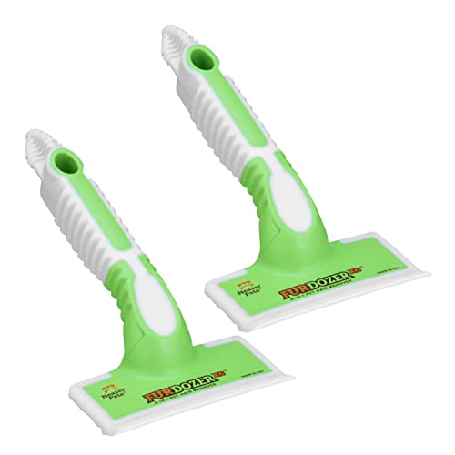 FurDozer Pet Hair Remover & Auto Detailing Tools - Cat & Dog Hair Remover for Carpets, Car Interiors, Couches, Bedding, & Pet Furniture (Green, (2 Pack) - X6) - color: Green, size: (2 Pack) - X6