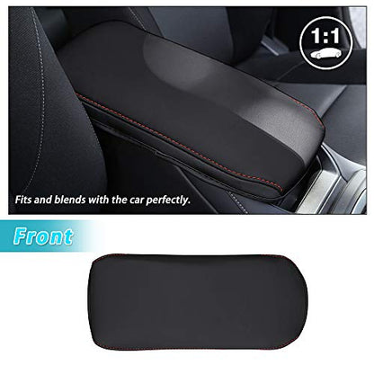 Autorder Center Console Cover for 2020-2022 2023 2024 2025 Mazda CX30 CX-30 Accessories Armrest Cover Anti-Scratch Middle Console Pad Leather Armrest Protector - size: 2020-2025 Mazda CX-30