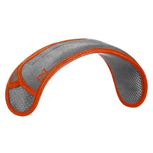 ZINZ Ultra Thick & Breathable Universal Shoulder Pad Cushion for Bag - Long & Comfort - color: Gray&orange