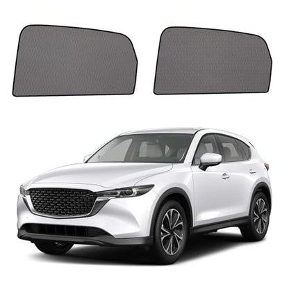 Car Window Shades for 2017-2023 Mazda CX-5 - Rear Side Window Sun Shade for Baby, Breathable Mesh Car Privacy Window Covers, UV Protection and Heat Insulation for Road Trips, Napping, Camping - size: Mazda CX-5(2017-2023)R-2PCS