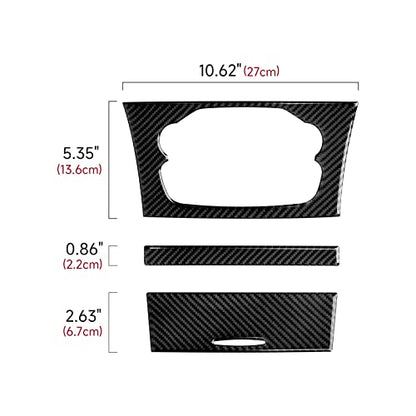 Car Air Conditioning A/C Panel Decals for 2015-2023 Chrysler 300 / 300C / 300S / Limited/Touring Accessories Interior Stickers - color: Center Control Panel