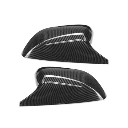 1 Pair Rear View Side Mirror Cover Door Mirror Caps Compatible with Nfiniti Q50 Sedan Q60 Q70 QX30 2014-2020 (Carbon Fiber Look)
