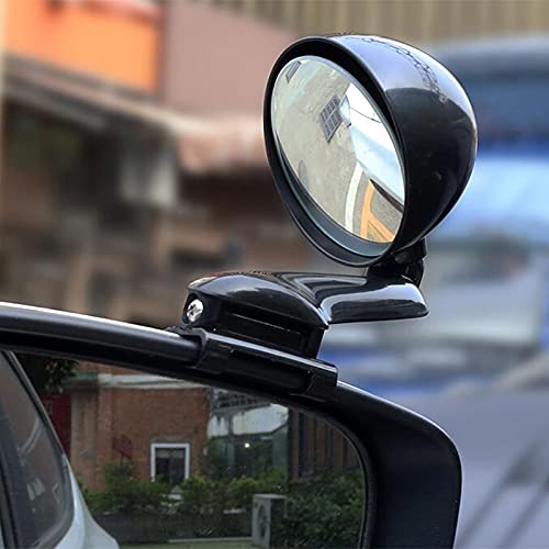 Left Wide Angle Car 360° Rearview Mirror Round Blind Spot Mirror