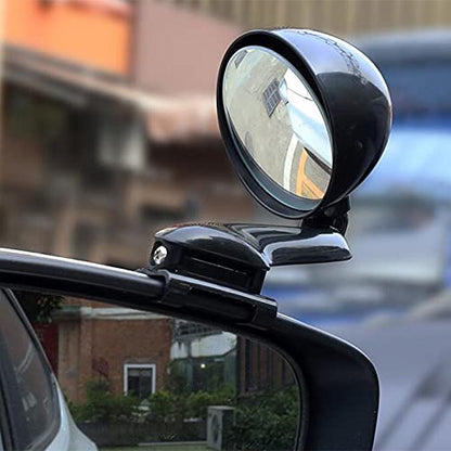Left Wide Angle Car 360° Rearview Mirror Round Blind Spot Mirror