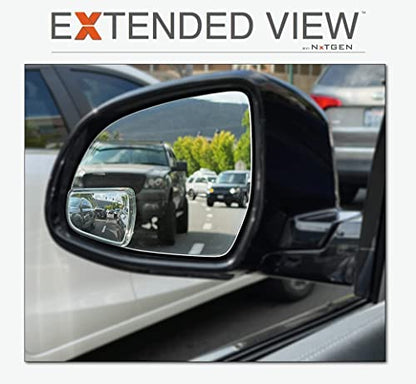 Blind Spot Mirrors- Compatible with BMW X6 Extended View X6 Series - 2 Piece Set (Left & Right) - size: X6 Series