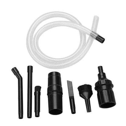Yinhing 9Pcs Vacuum Attachment, Universal Car Vacuum Detailing Kit, Mini Car Vacuum Kit for Cleaners, Car Detailing