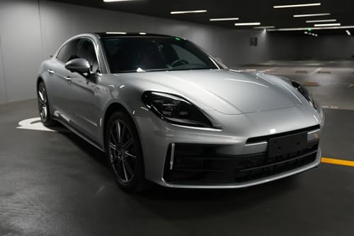 Car Wrap for Body Protection Scratch Resistance Air Release Technology 1 X 5FT Gloss Grey Automotive Vinyl Wrap - color: Gloss Grey, size: 1*5FT