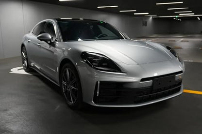 Car Wrap for Body Protection Scratch Resistance Air Release Technology 1.5 X 5FT Gloss Grey Automotive Vinyl Wrap - color: Gloss Grey, size: 1.5*5FT