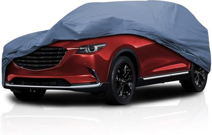 Supreme Full Car Cover - Semi Custom Fits Mitsubishi Endeavor 2004-2011 SUV 4-Door | All-Weather Protection: Waterproof, Dustproof, Windproof, UV-Resistant