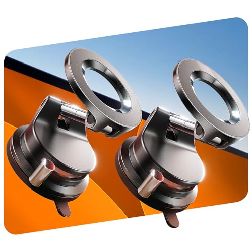 LISEN for Magsafe Car Mount, Magnetic Phone Holders for Your Car, Car Phone Holder Magnetic, Car Accessories for Women Men Ford Jeep Truck BMW, Gifts for iPhone 17 Pro Max 16 15 14 13 12, 2Pack