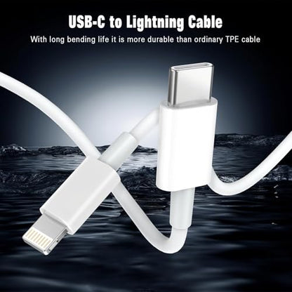 USB C to Lightning Cable, Apple Carplay Cable 3FT Car iPhone Charger Fast Charging Cord for iPhone 14 13 12 11 Pro Max XR XS X 8 Plus, Car Charging Cord