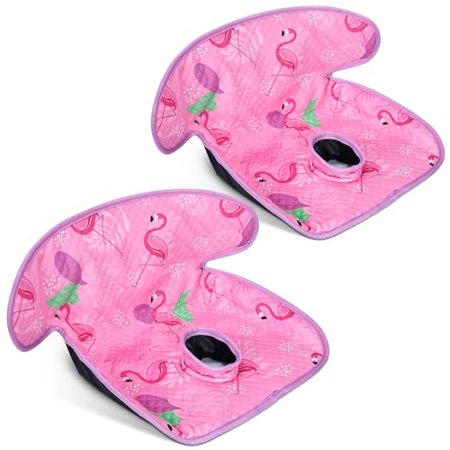 COOLBEBE Infant Car Seat Protector for Potty Training, 2 Pack Dry Waterproof Car Seat Liner Toilet Training for Baby Infant, Piddle Pads Cover Car Seat Pad for Strollers & Carseat (Pinkish Purple) - color: Pinkish Purple, size: 2 Pack