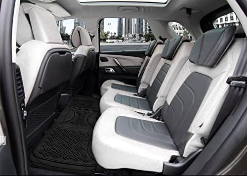 Zone Tech Premium Quality Automotive Rear Universal 1 Piece Runner Mat- All Weather Protection-Perfect for Car, Truck and SUV