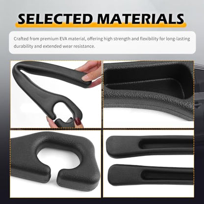 2PCS Car Seat Gap Filler Organizer with Car Brush Interior,No Drop Cars Seat Gap Plug with Storage Slot for Phones,Universal Cars Seats Gaps Filler Strip for Most Vehicles