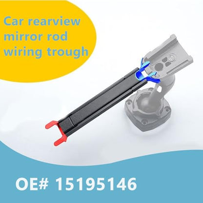 Rear View Mirror Wiring Cover, Replacement for 1999‑2007, OE#15195146, Black Interior Mirror Wire Harness Cover Trim – Easy Installation (10 pcs) - size: 10 pcs