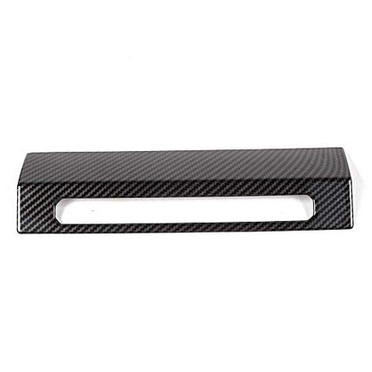 for F150 Emergency Llight Switch Trim Decorative Panel fit 2015 2016 2017 2018 2019 2020 Ford F150(Carbon Fiber Grain)
