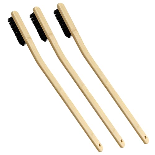 3PCS Car Cleaning Brush, 15.5 Inch Long Handle Tire Wash Brush, Small Car Detailing Brush for Wheel Rims & Fenders, Universal Brushes Set for Vehicle Interior, Home (38CM-14.9IN) - size: 38CM-14.9IN