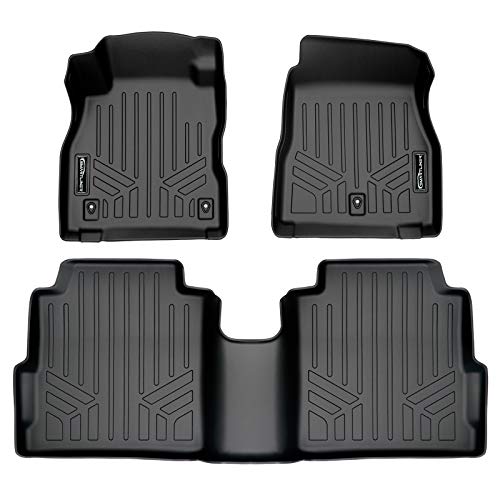 MAXLINER Custom Fit Floor Mats 2 Row Liner Set Compatible with 2018-2024 Nissan Kicks