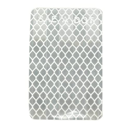 All Star Truck Parts White 2x3 Rectangle High Visibility Reflective Stick-On Prism Reflector DOT-SAE Strong Weatherproof Trailer Camper RV Flatbed Fender Property Boat Marine Safety (White, Qty 4) - color: WHITE, size: 4 PACK