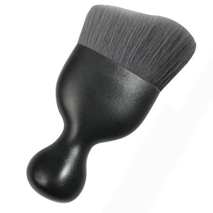 Car Detailing Brush,Car Interior Detail Dust Brush,Soft Bristle Cleaning Brush,Universal Car Brush Tool(Double Purple) - color: Double Purple