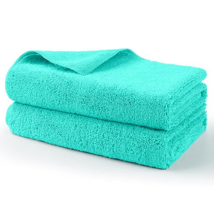 HOMEXCEL Professional Large Microfiber Car Drying Towels 2 Pack, Lint Free, Scratch Free, Highly Absorbent Drying Towel for Cars, SUVs, RVs, Trucks, and Boats,31" x 24",Green - color: Green