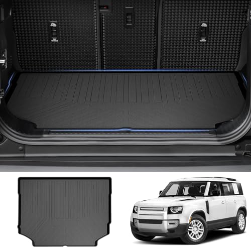 Powerty Trunk Mat for 2020-2025 Land Rover Defender 110 Accessories Cargo Mats TPE All Weather Cargo Liner Heavy-Duty Trunk Liners - size: Cargo Mat｜For｜20-25｜Land Rover Defender 110