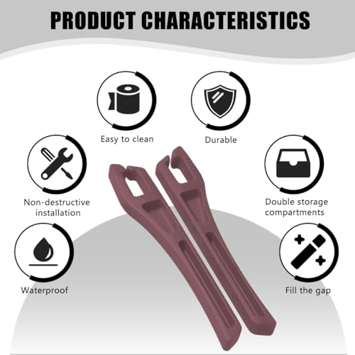 Car Seat Gap Filler, 2PCS Crevice Blocker Stopper Between Vehicle Seat Console, No Drop Automotive Fill Crevice Guard Interior Accessories, Universal for SUV Truck Sedan (Red) - color: Red
