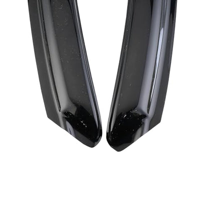 Tape-On Side Window Visor Deflectors for 2016-2022 Honda Pilot 4 Piece Set Smoke Tinted Rain Guards Shield Shade 94557 - size: 2016-2022 Honda Pilot