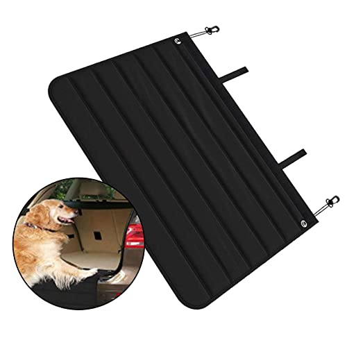 Foldable Water Resistant Car Trunk Mat with Bumper Flap Protector Dog Cargo Trunk Liner Cover for SUV 31.50x25.20inch