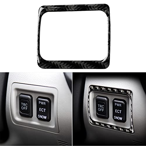 NVCNX Real Premium Carbon Fiber for Lexus IS250 is 250 IS350 2006-2013 2007 2008 2009 2010 2011 2012 / IS250C IS350C 2010-2015 Accessories Car Dash TRC Switch Frame Cover Interior Trim Sticker 1PC - color: TRC Switch