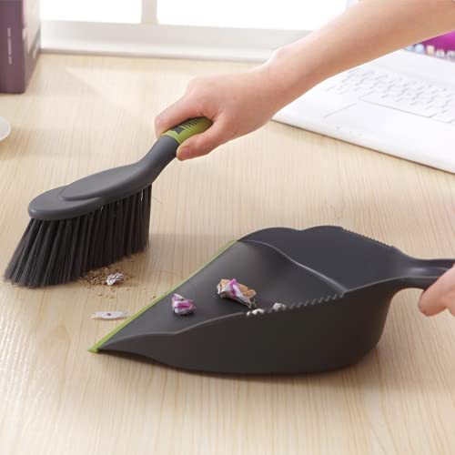 Dustpan and Brush Set,Dust Pans with Brush,Hand Broom Dust Pan,Broom Dustpan Set are Suitable for Kitchen, Sofa, Table, Car Trunk and Seat, Pet Nest and so on.(2pcs) - size: 2Set