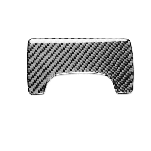 Driver's Side Center Dash Storage Slot Trim Cover Carbon Fiber Sticker Compatible with Toyota Camry 2007 2008 2009 2010 2011 Carbon Fiber Interior Accessories - color: Black 22