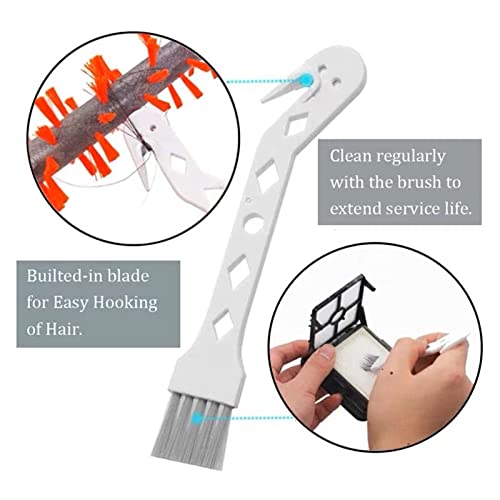 GLOGLOW Handheld Vacuum Cordless, Powerful Suction Rechargeable Car Vacuum with LED Light, Lightweight Portable Hand Vacuum for Home Car Pet Hair, with Crevice Tool and Brush
