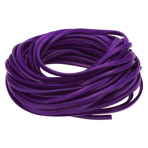 Motoforti Universal Car Door Edge Protective Sealing Strip U-Type Door Scratch Protection Guard, 65.62ft 20m, Anti-scratch Collision, PVC Iron, Purple - color: Purple, size: 20m/65.62ft