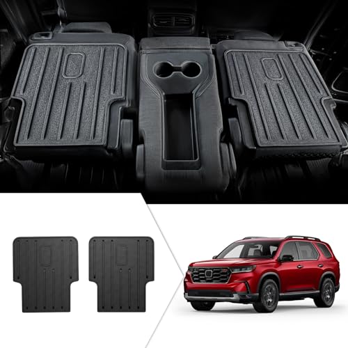 Backrest Mat for Honda Pilot 2023-2025 2026, 2nd Kick Mats for Acura MDX 2022-2026 - size: for 2023-2026 Honda Pilot Kick Mats