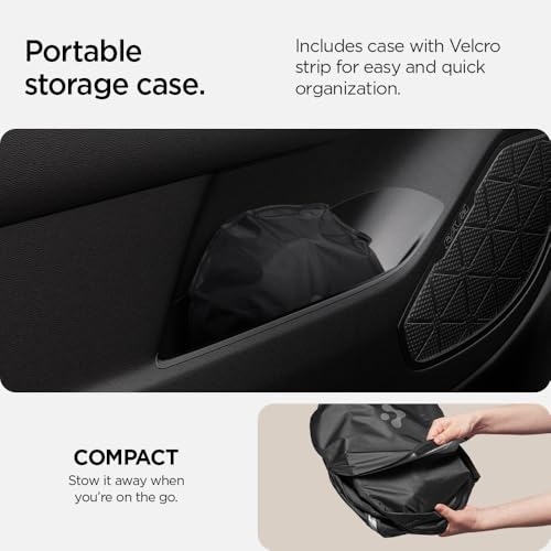 Spigen Triple-Coated CryoShade Front Windshield Sunshade (Reinforced Velcro Strap) for Toyota RAV4 2019-2025 and RAV4 Prime 2021-2025 - size: Toyota Rav4