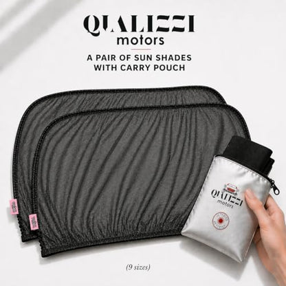 Car Sun Shade for Baby - Stretchy Mesh Fits Like a Sock, No Sun Leak on Back Seat Window, Sunscreen/Insect Screen Protects Your Child All Year, in Cabin Heat Reduction (M/Rect) - size: M/Rect