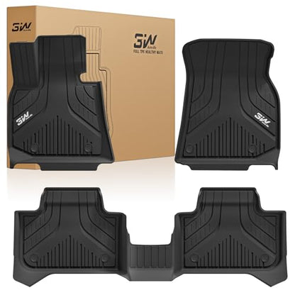 3W Floor Mats for BMW X3 G45 2025 2026, Accessories Custom Fit TPE All Weather Front & Rear Rows Waterproof Car Mats Liner for BMW X3 30/M50 xDrive - style: 2) X3 2025-2026 | Floor Mats