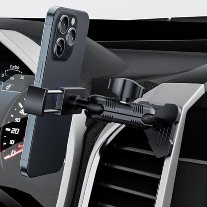 Kaishengyuan Metal Vent Phone Mount Compatible with 2015-2020 Ford F-150, 2017-2021 Super Duty & 2018-2021 Expedition, Car Solid Phone Holder Cellphone Cradles Bracket Stand for All Smartphone - style: Universal Holder