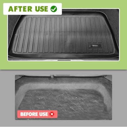 Vanseno Cargo Mat for 2018-2025 Honda Odyssey 7/8 Seats Cargo Liner Trunk Mat TPE All Weather Protection for 2018 2019 2020 2021 2022 2023 2024 2025 Honda Odysse Accessories - color: Fit 2018-2025 Honda Odyssey
