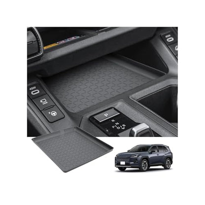 BIXUAN 2026 RAV 4 Front Center Console Organizer for 2026 Toyota RAV 4 Center Console Middle Console Console Tray 2026 RAV 4 Accessories - color: Black2