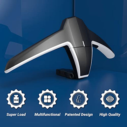 Sandure Car Coat Hanger Headrest Back Car Seat Coat Hanger Multifunctional for Suit Jacket