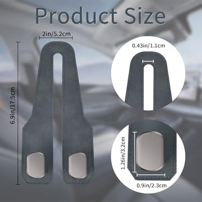 Car Seat Headrest Hooks for Purses and Bags, 4 Pack Bag Purse Holder for Car with Double Metal Hooks, Car Purse Hanger, Headrest Back Seat Handbags Hook Cute Hanging Accessories, Grey - color: Grey 4pcs