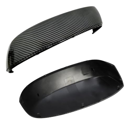 AtticZone Side Mirror Caps Covers Compatible with GMC Sierra Yukon, Chevrolet Silverado Suburban 1500 2500 3500 HD Avalanche Tahoe 2007-2013, Carbon Fiber Pattern - color: Carbon Fiber Pattern
