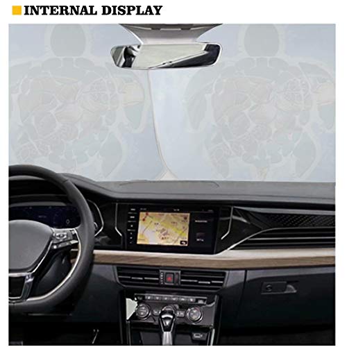 AFPANQZ Sunflower Field Car Windshield Sun Shades Sunshades Rectangle UV Protection Foldable Sun Blocks Universal Fit for Auto Car Vans Yellow Flowers 28.5"x25.5" - color: Sunflower field
