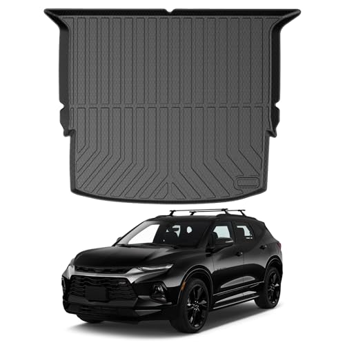 Mixsuper Cargo Liner for Chevrolet Blazer 2019-2024 2025 2026, Trunk Mat for Chevy Blazer Accessories All Weather Cargo Mat Rear Trunk Liner Black - size: Cargo Liner for Chevy Blazer 2019-2025