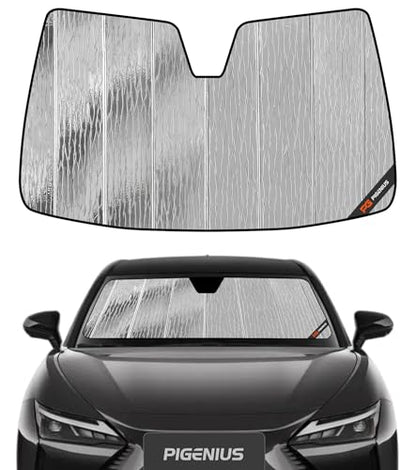 Pigenius Windshield Sun Shade for Lexus RZ 2023-2026 Front Window Sunshade - AstraGuard - color: Silver, size: 2023-2026 RZ