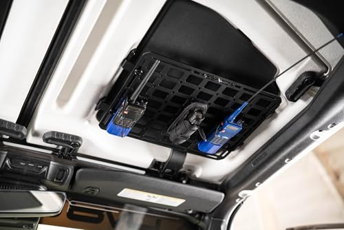 DV8 Offroad Universal Molle Panels | Can Be Mounted Almost Anywhere Including Vehicles, Garages, etc. | Available in 3 Sizes | Universal Mounting for Tools, Recovery Gear, & More (15" x 12") - size: 15" x 12"