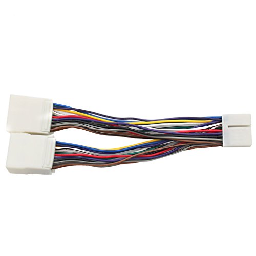 Auxillary Adapter, Navigation Retention Y Harness Cable for Honda Accord City Civic CRV Fit Pilot Odyssey 2003-2014 - size: Y-Harness Cable