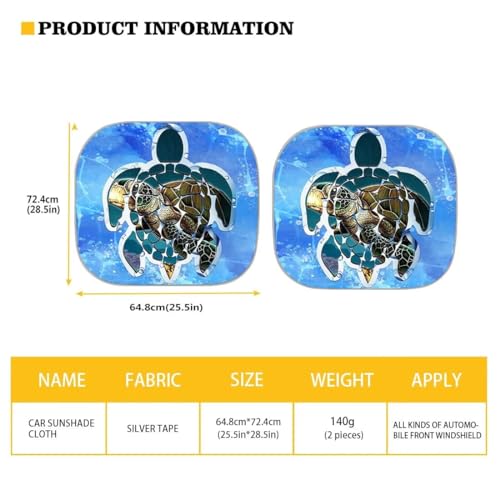 AFPANQZ 3D Hummingbird UV Protection Foldable Windshield Washable Sun Shades Universal Fit for Car Auto Sedan Truck SUVs Travel Outdoor Packing - color: 3D Hummingbird
